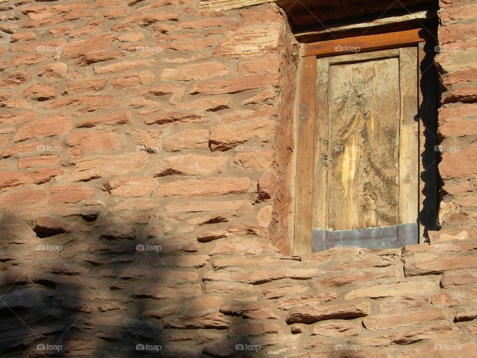 Old weathered facade