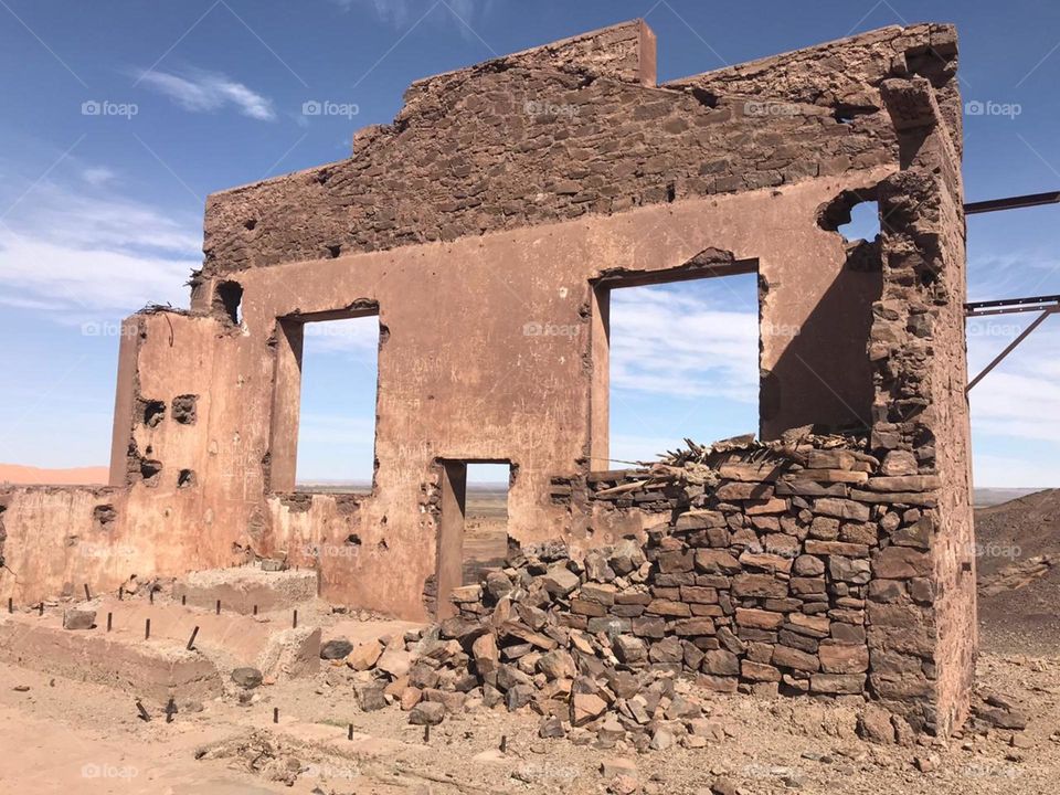 traveling in the desert