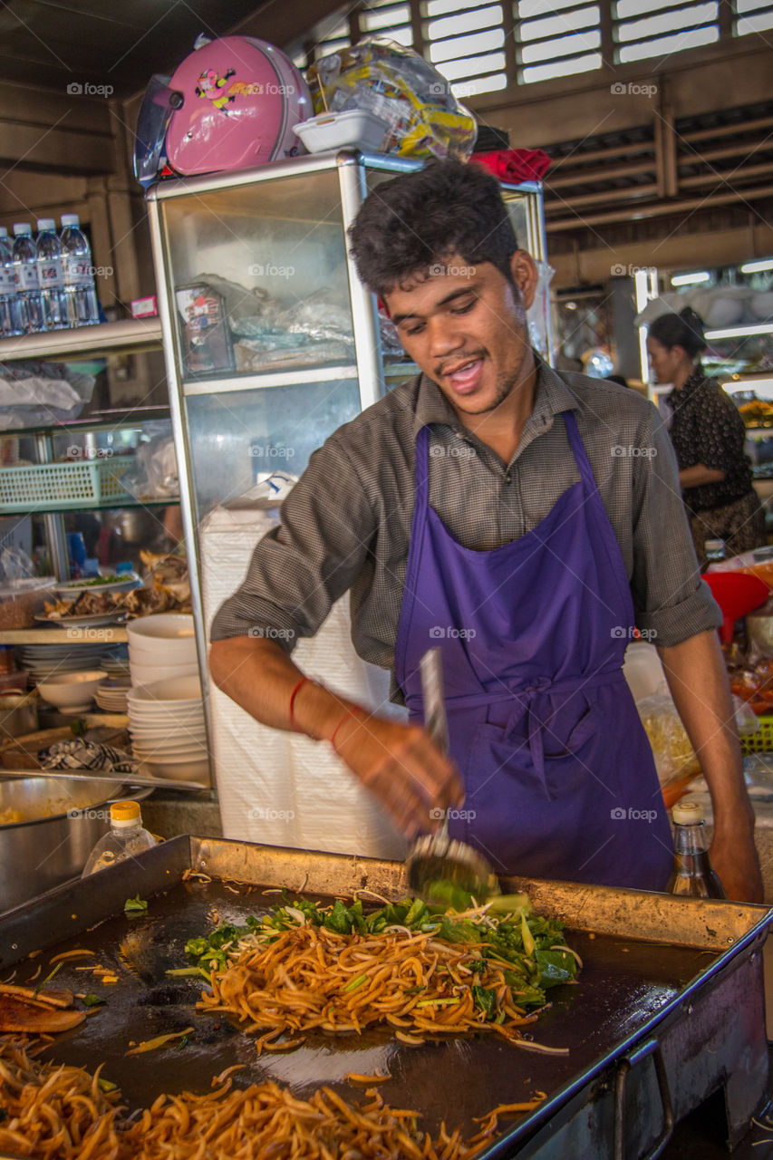 Lunch at the market