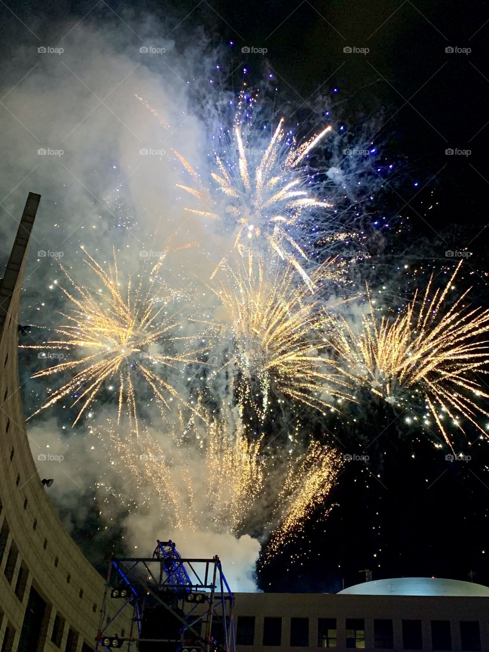 Israel independence day fireworks