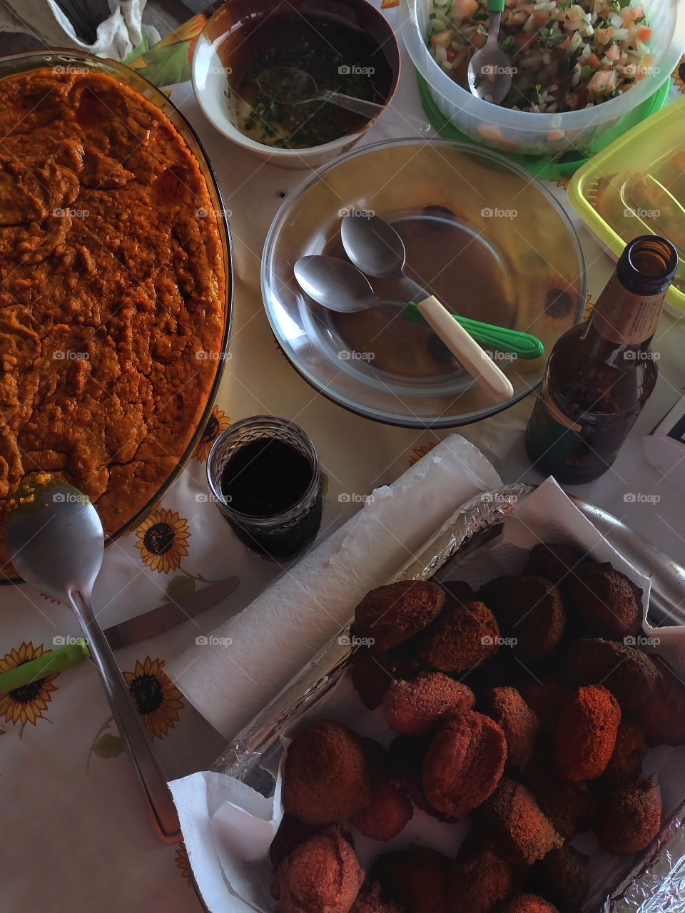 A delicious type of Afro-Brazilian food: Acarajé and Vatapá