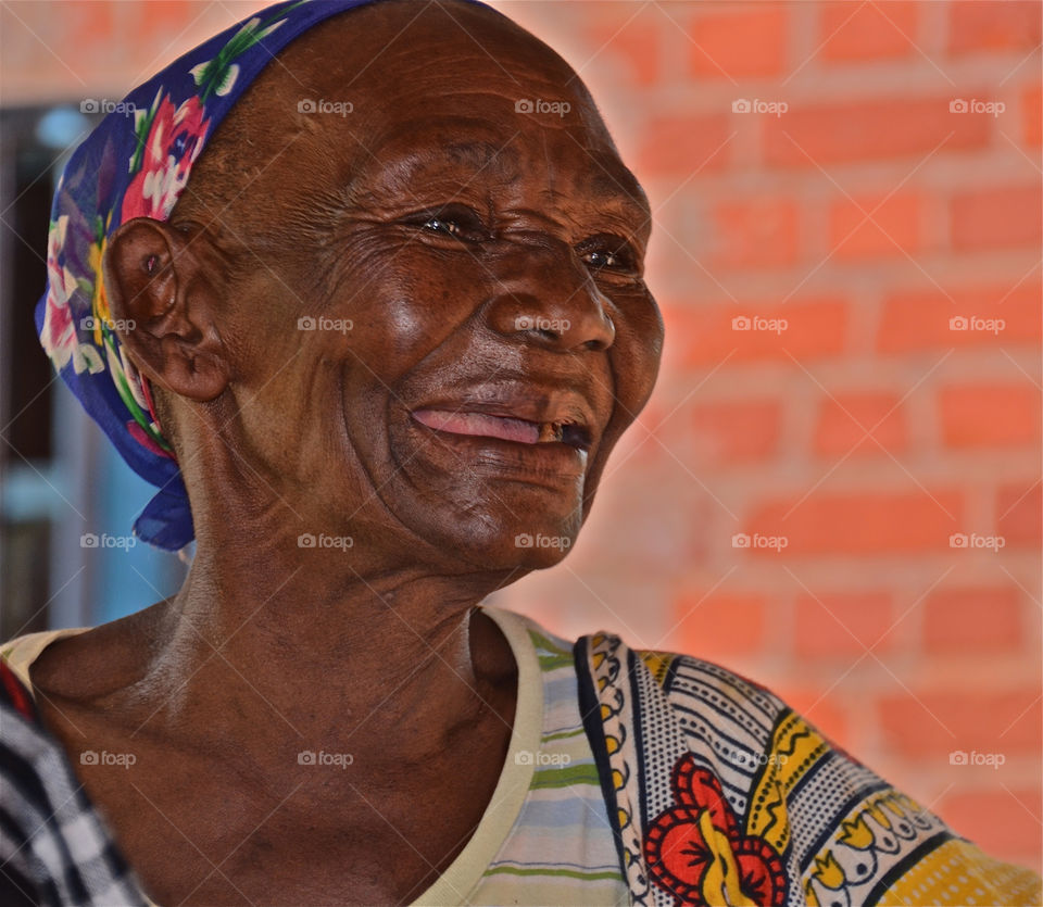 tanzania morogoro happy woman old by katago