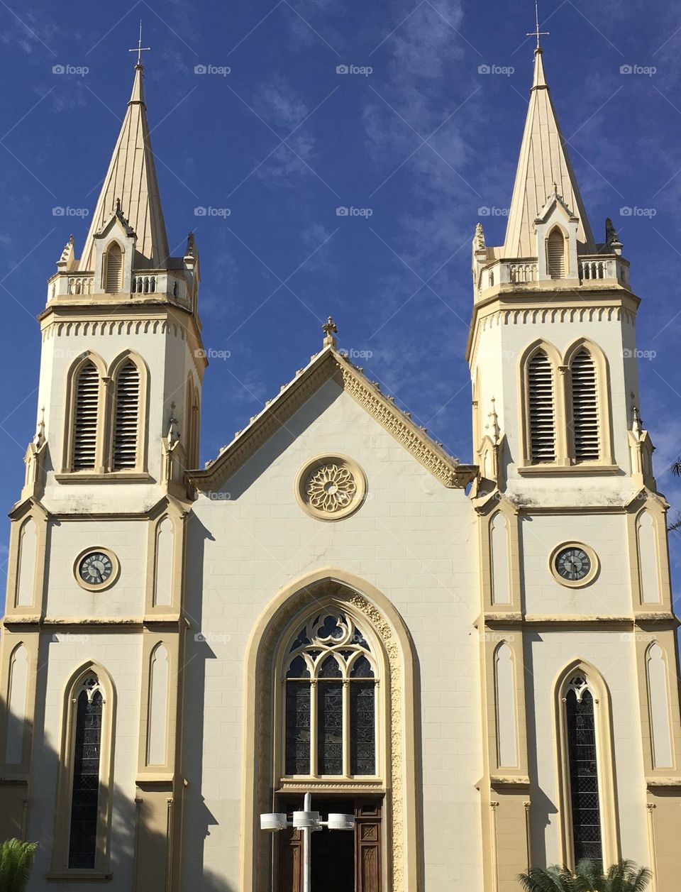 🇺🇸 The beautiful architecture of the Nossa Senhora do Desterro Cathedral, in Jundiaí (Brazil). Beautiful architecture! / 🇧🇷 A belíssima arquitetura da Catedral Nossa Senhora do Desterro, em Jundiaí (Brasil). Uma linda arquitetura!