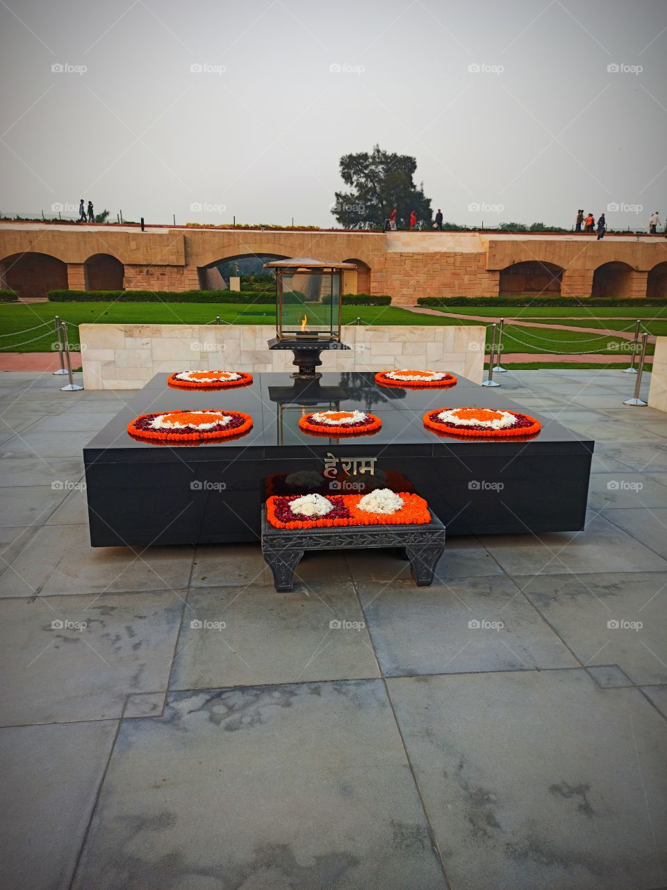 father of Indian nation and peace keeper .. mahatma Gandhi tomb