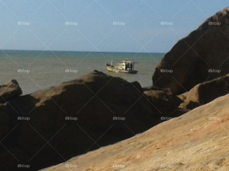 navegando e pescando