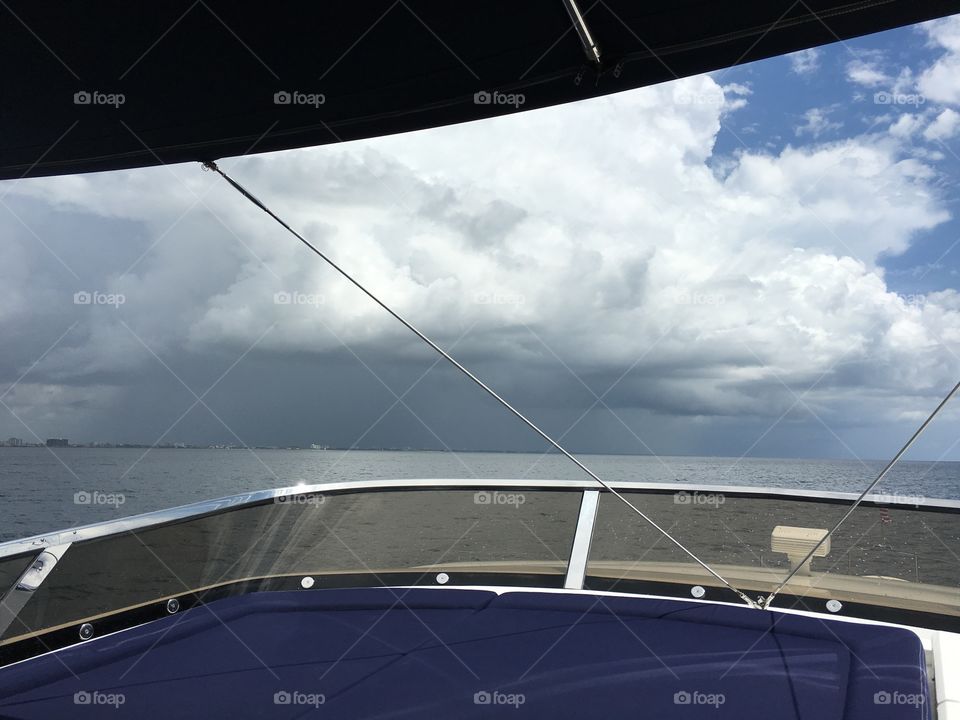 Florida Thunderstorm somewhere off West Palm Beach, FL 07/01/16