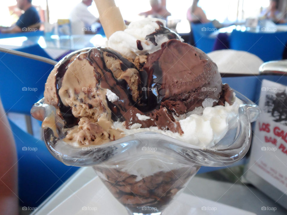 food ice cream chocolate by randomandom