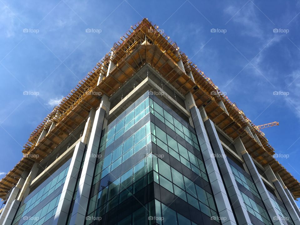 Building in construction 