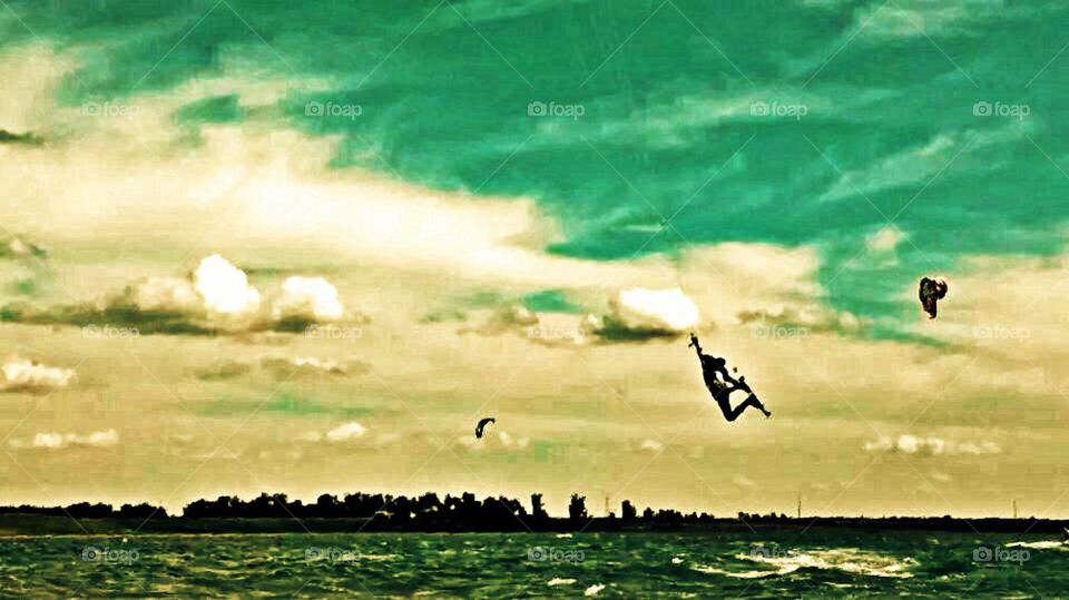 Kiteboarding