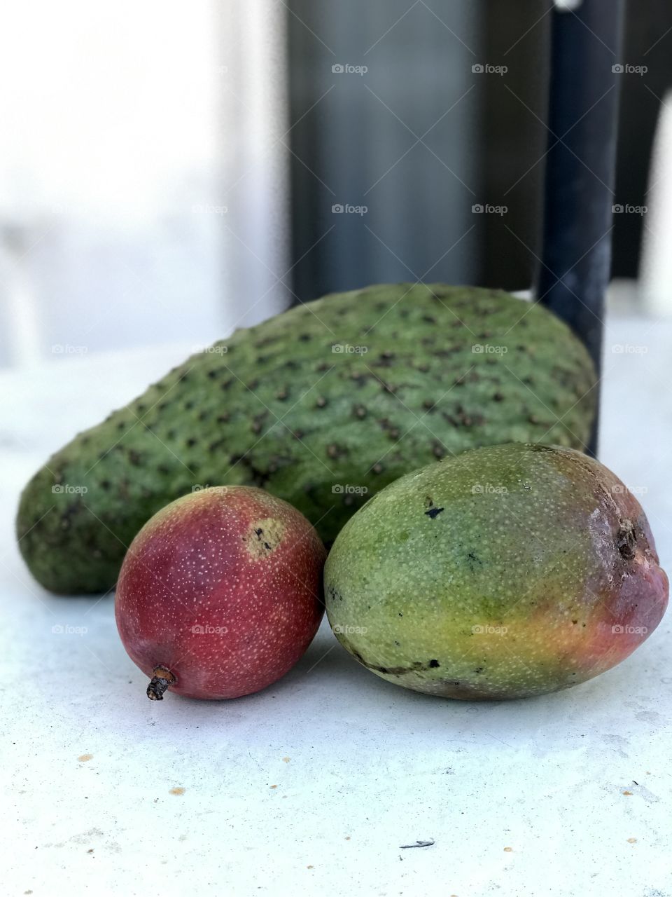 Delicious Soursop plus Mangos Table