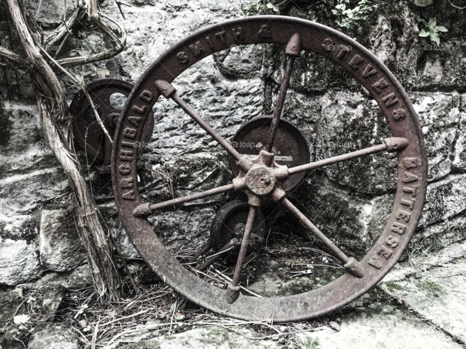 Old Iron Wheel