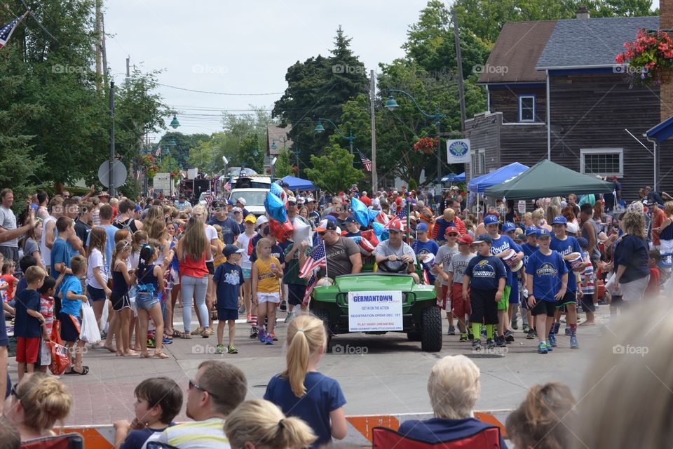 Parade in Germantown