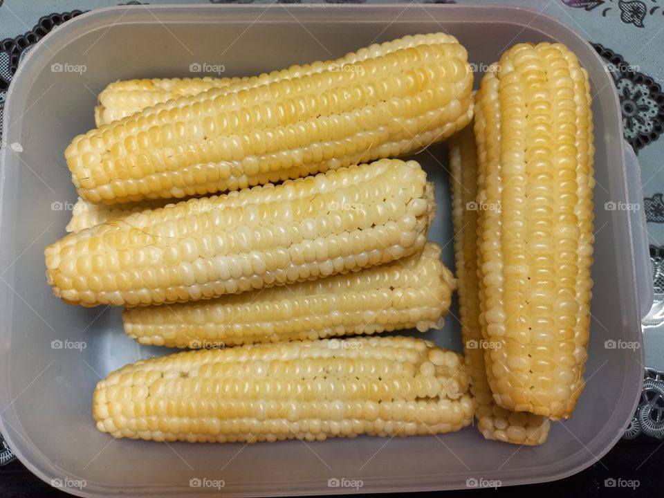 Delicious sweet corn