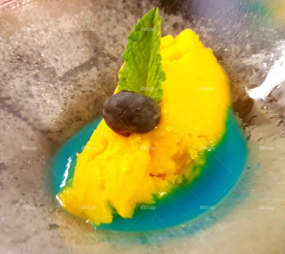 mango sorbet