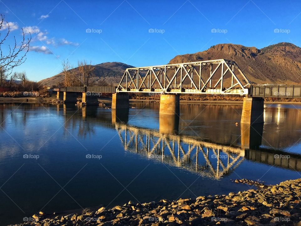 Beautiful water reflection 