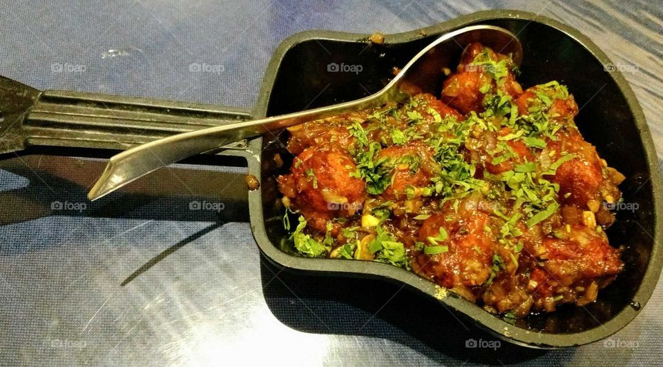 Mushroom caps in Soya Sauce