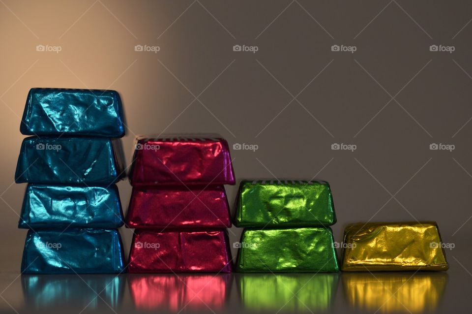 Colorful chocolate