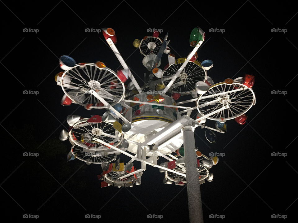 Whirligig Park in Wilson, North Carolina, USA