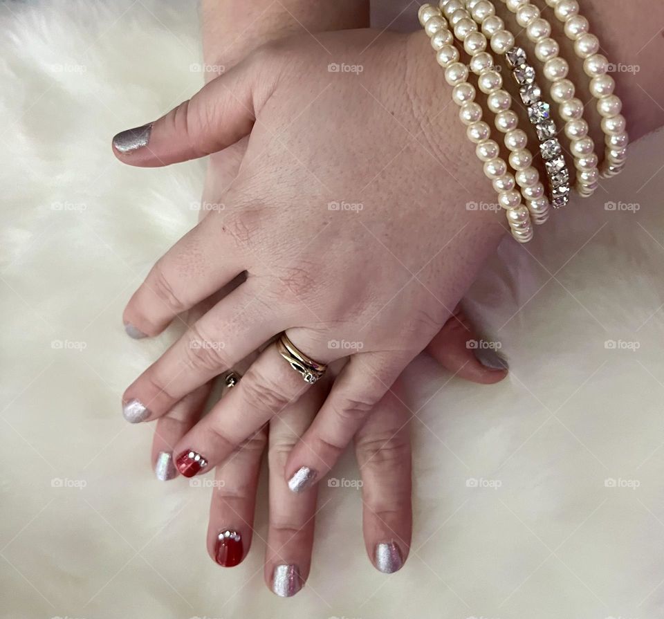 Festive manicure 💅🏻