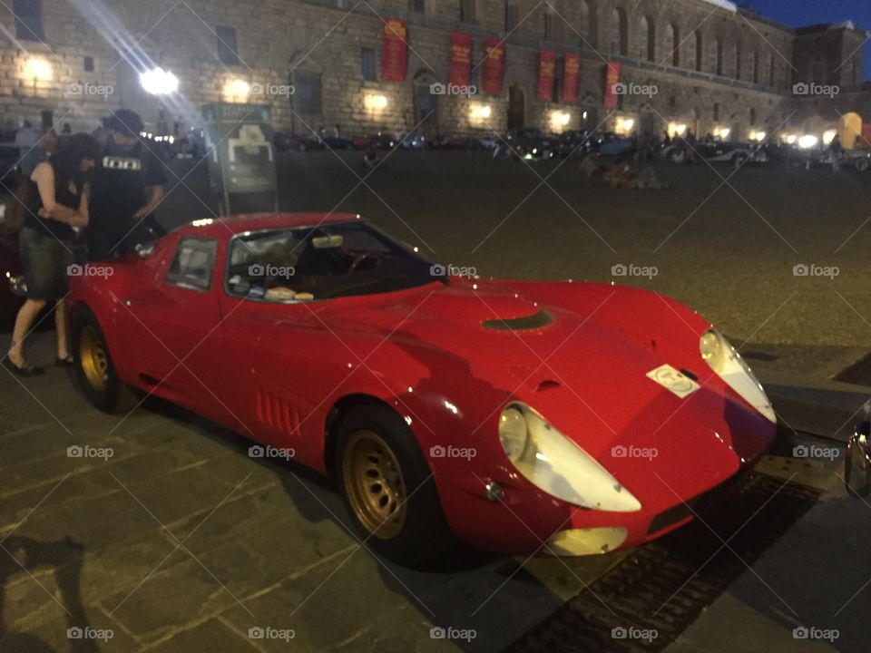 Esposizione Firenze sotto le stelle , auto partecipanti alla mille miglia 