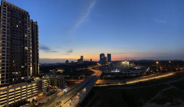 Evening sunset
