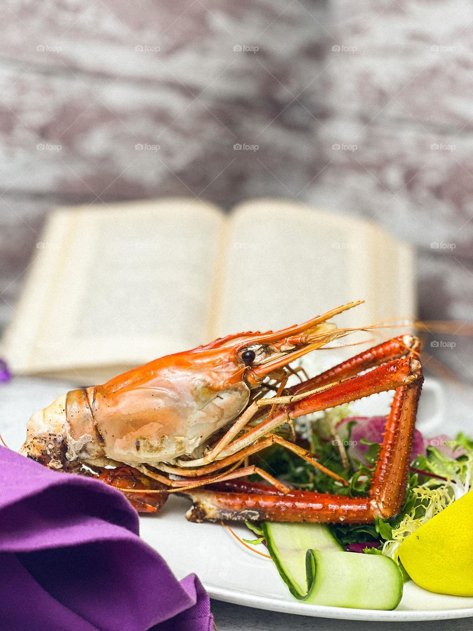 Giant prawn for the lunch?