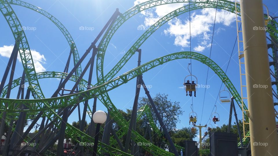 Monster Rollercoast at Adventureland