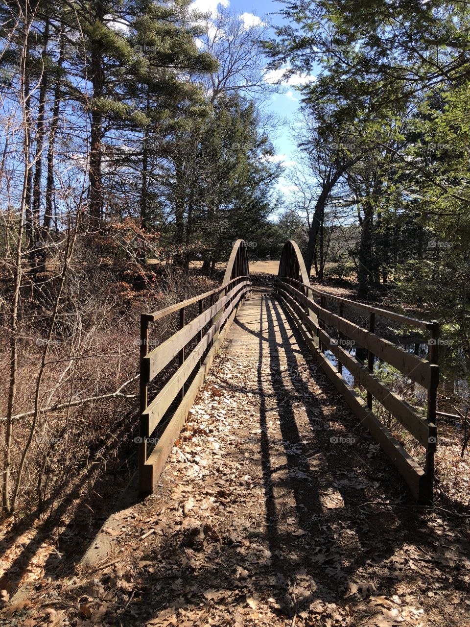 Black Rock State Park. Walking Bridge. 