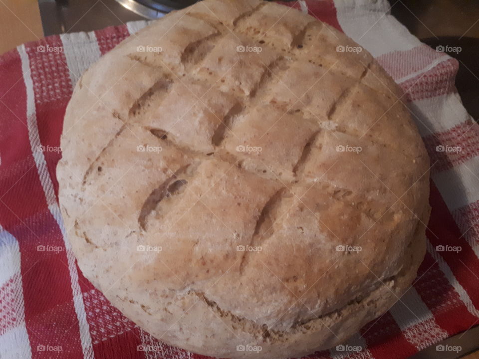 my homemade bread