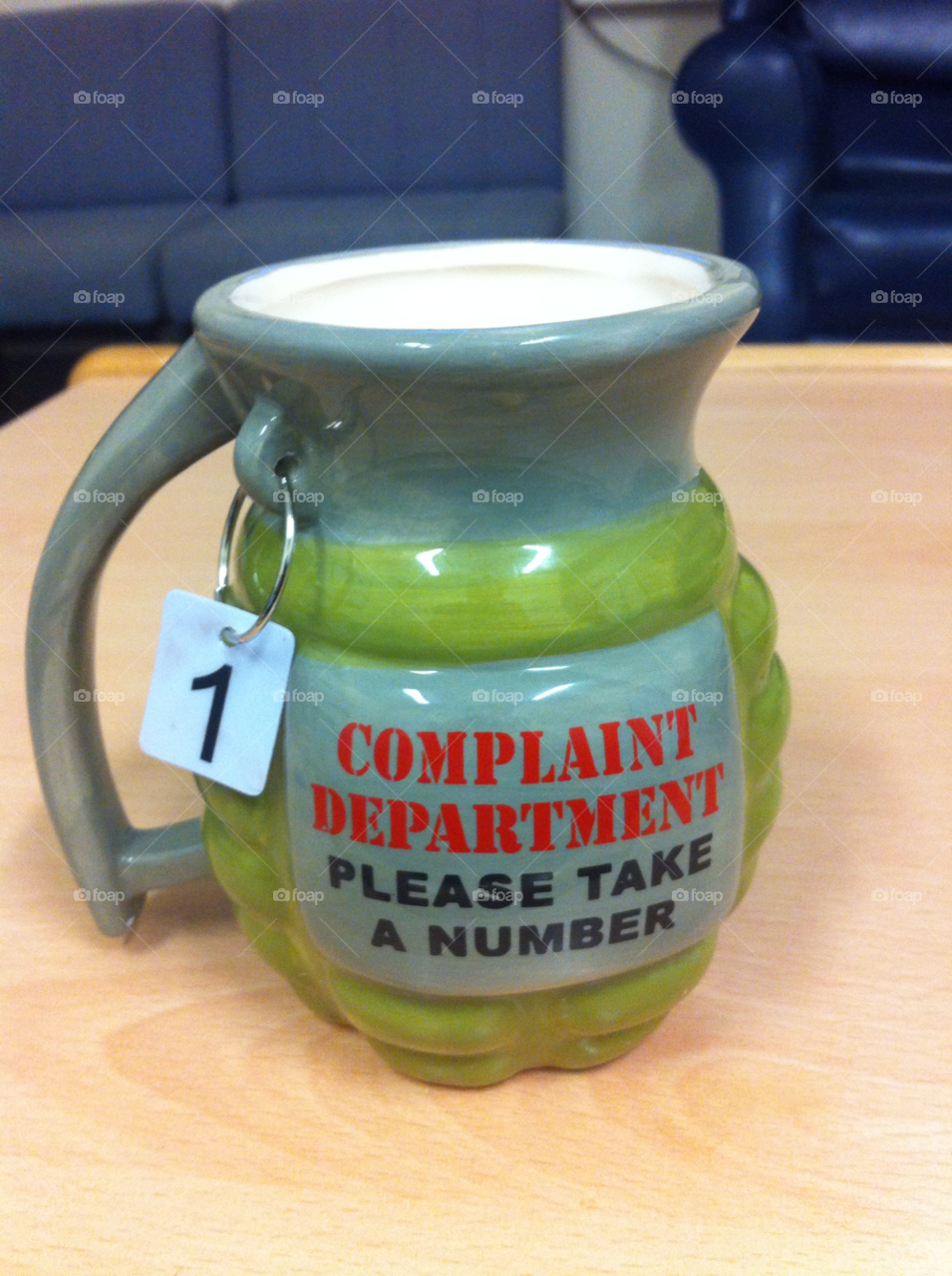 green cup mug lol by mandrews1