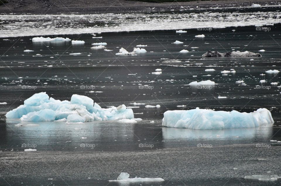 Melting glaciers