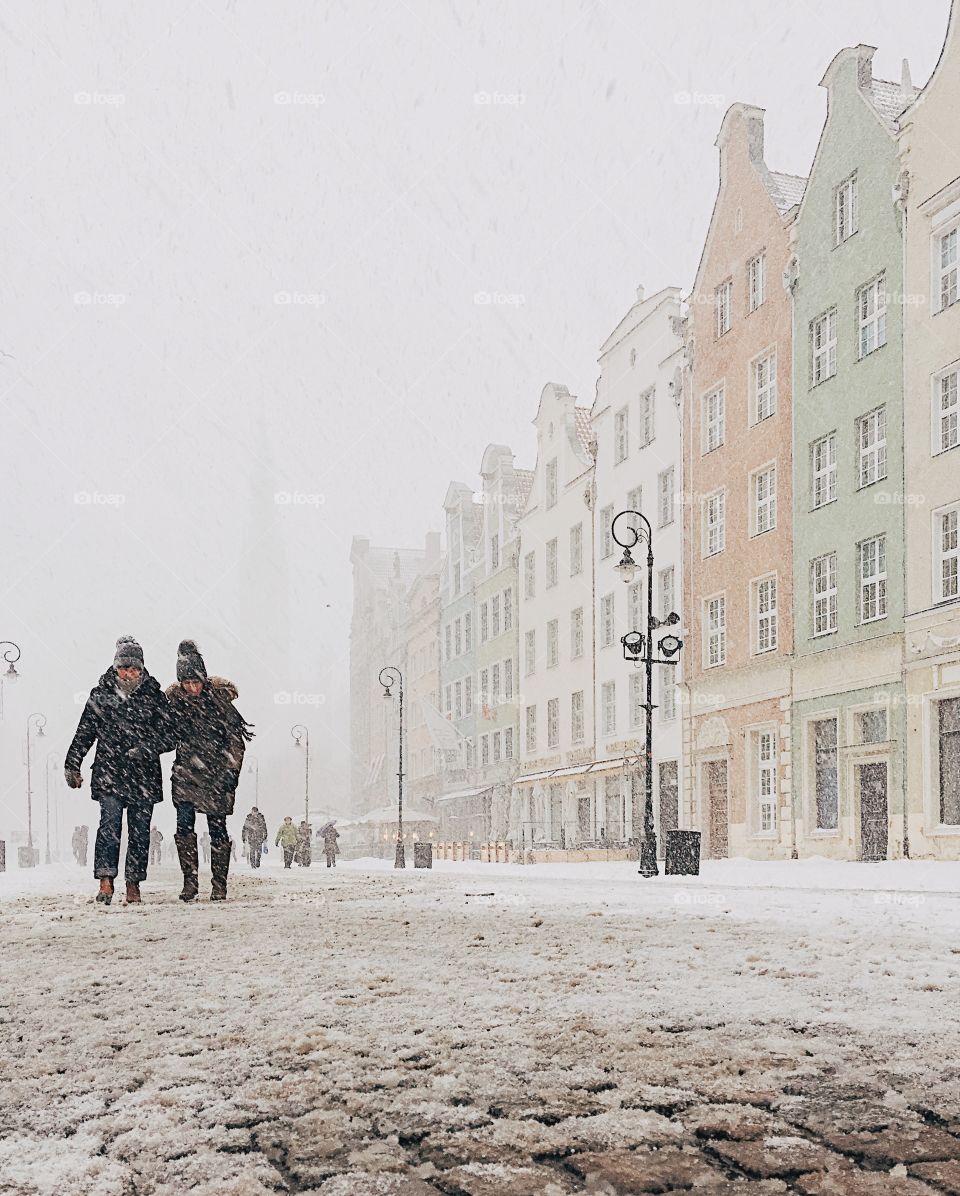 winter in Gdansk