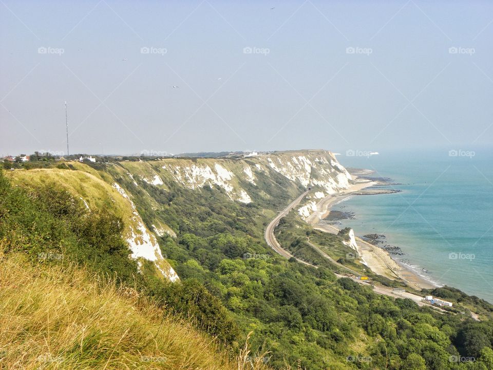 white cliffs of Dover