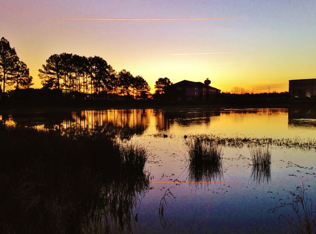 Sunset at the Lake