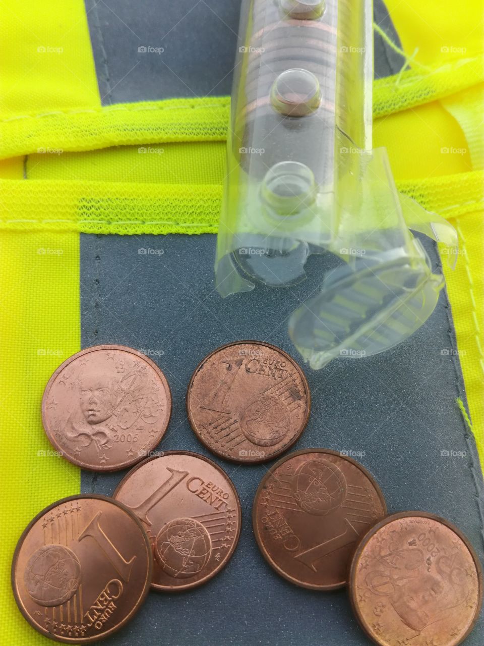 euros cents gilets jaunes