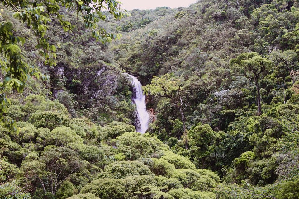 waterfall Brazil 