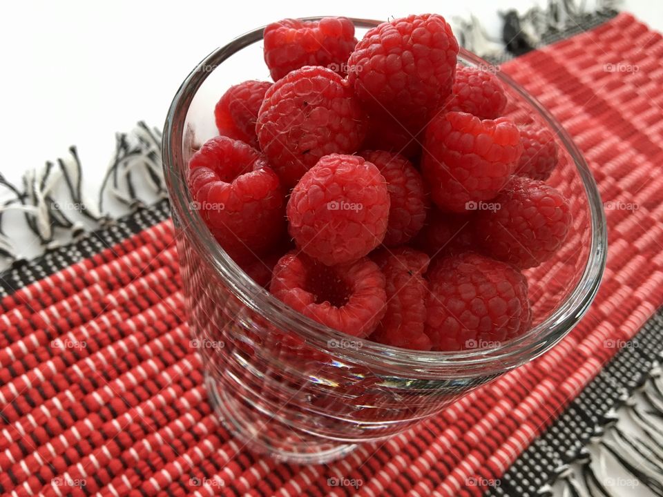 Red Raspberries 