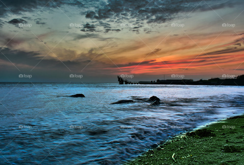 Blacrock at Salthill beach, Galway, Ireland