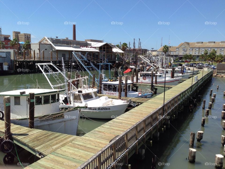 Shrimpboat dock