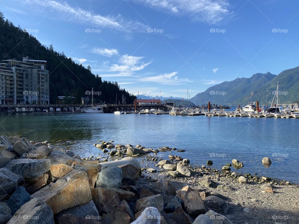 Evening on the Horseshoe bay shores