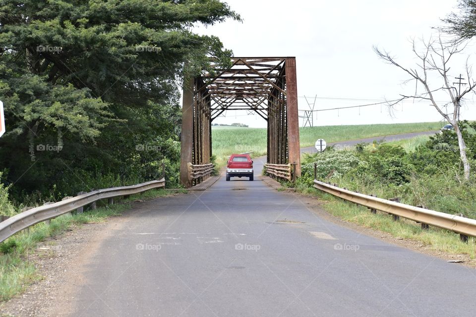The Ancient Vehicles' Steel Bridge Is Still In Service Today
