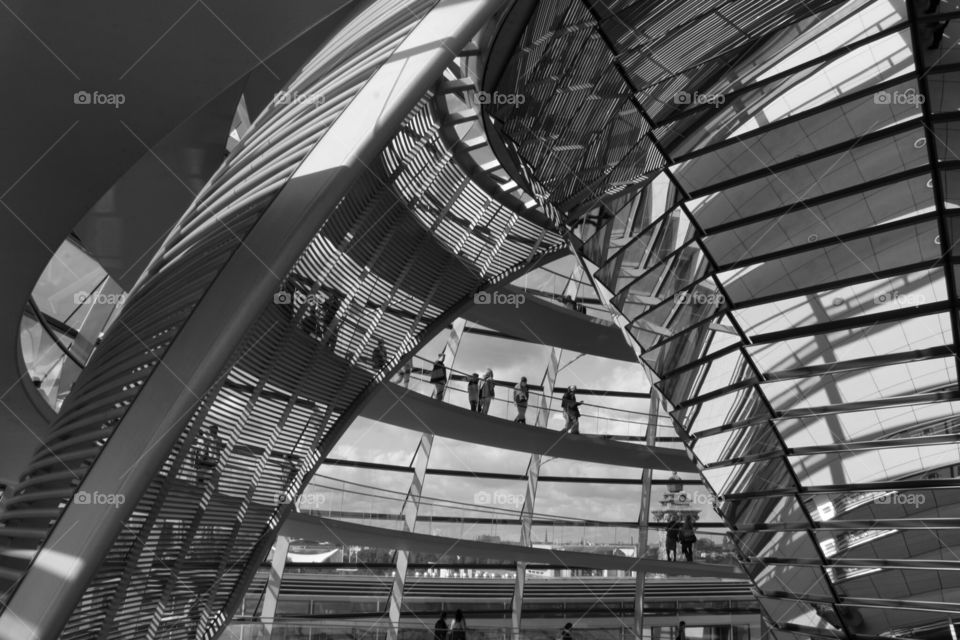 Windows. The globe Berlin 2015