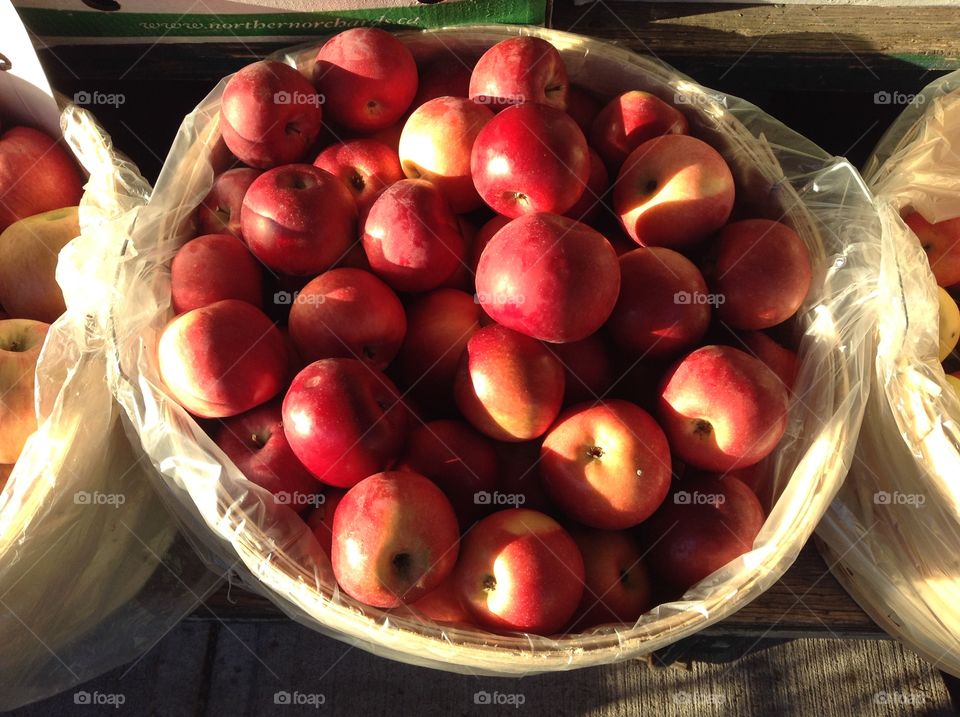 Basket of apples