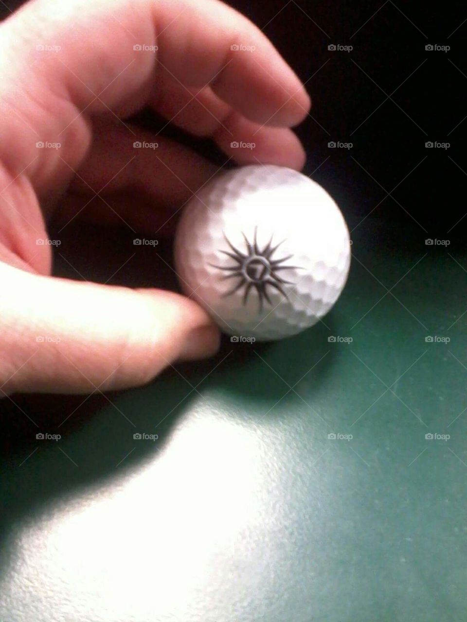 Sun 7 Golf Ball
