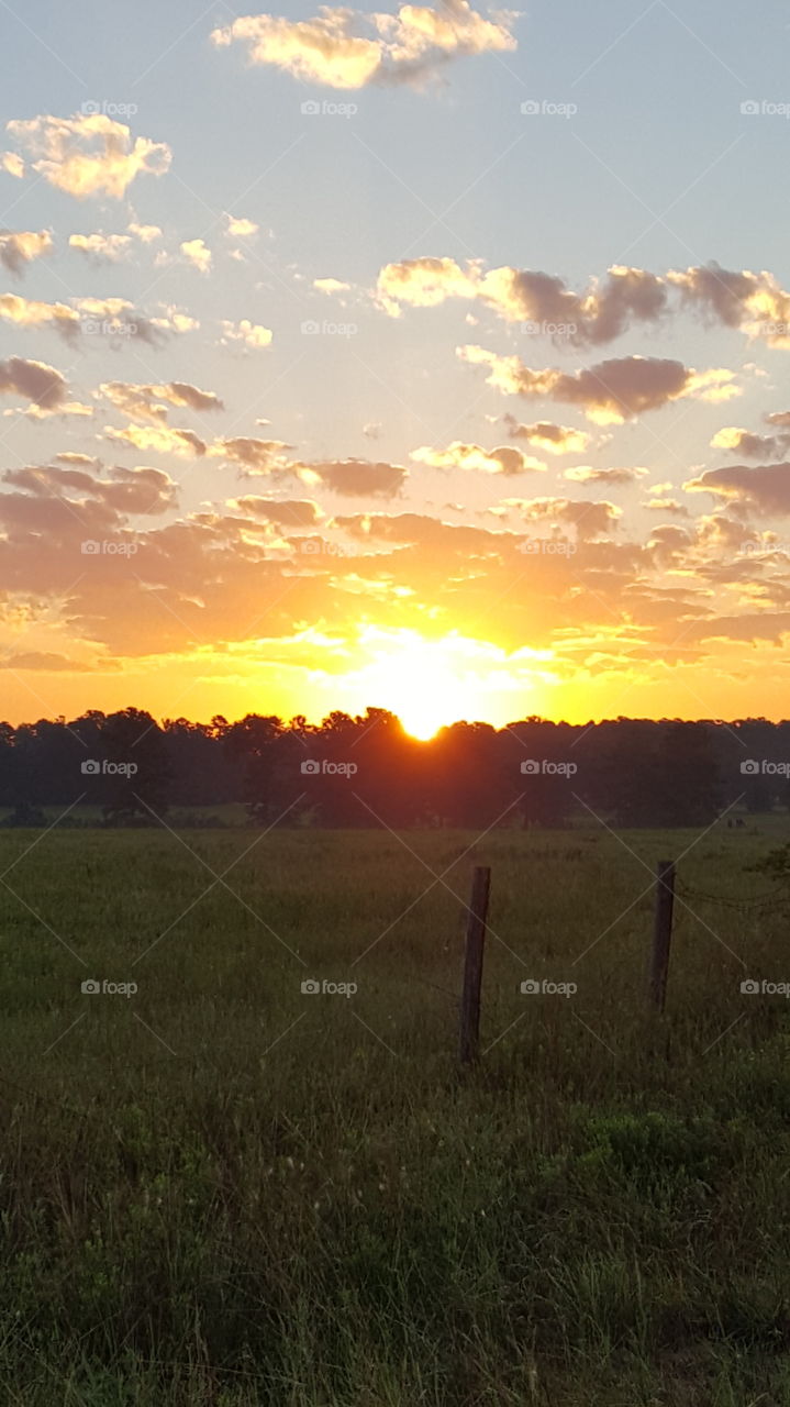 Texas sunrise