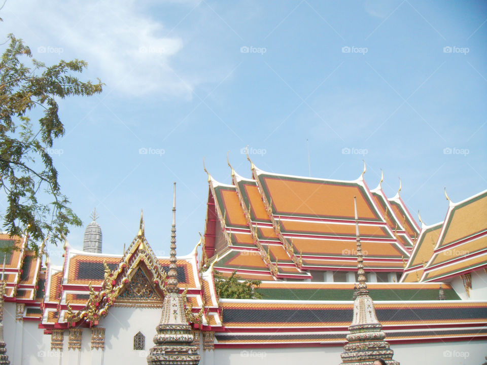 Temple. Temple of the Emerald Buddha