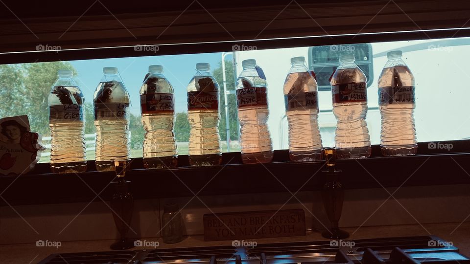 Sun tea different flavours 