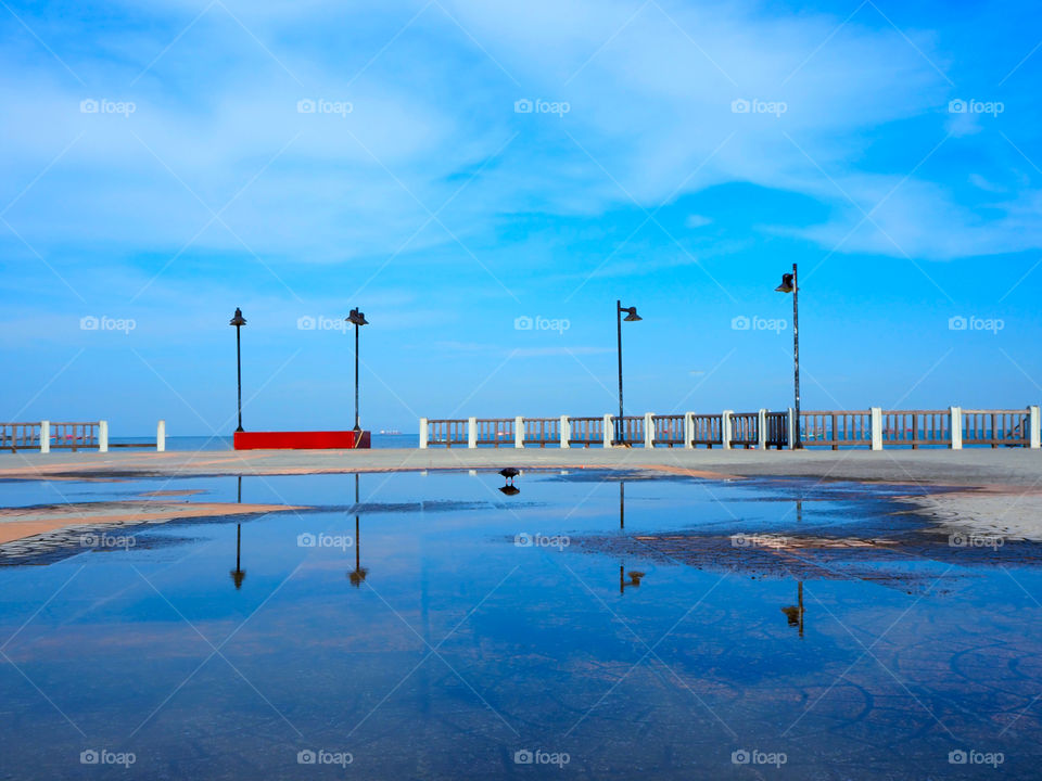 Skyline reflections