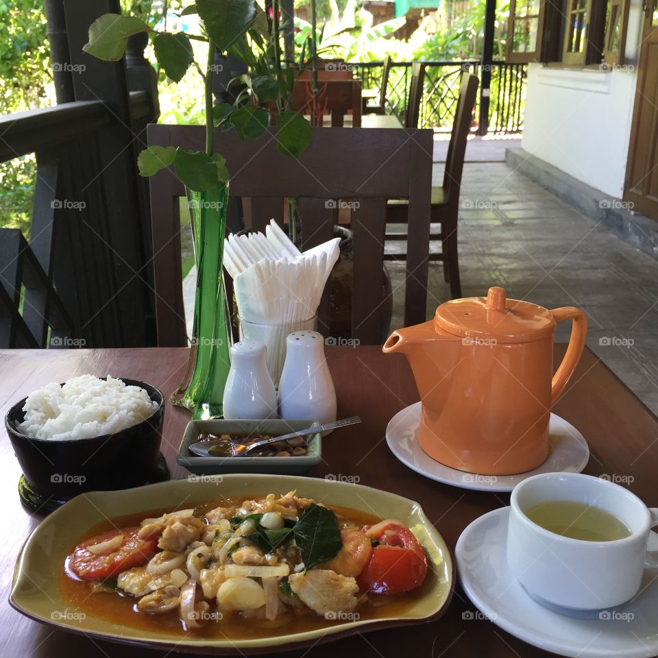 Lunch in Inle Lake, Myanmar