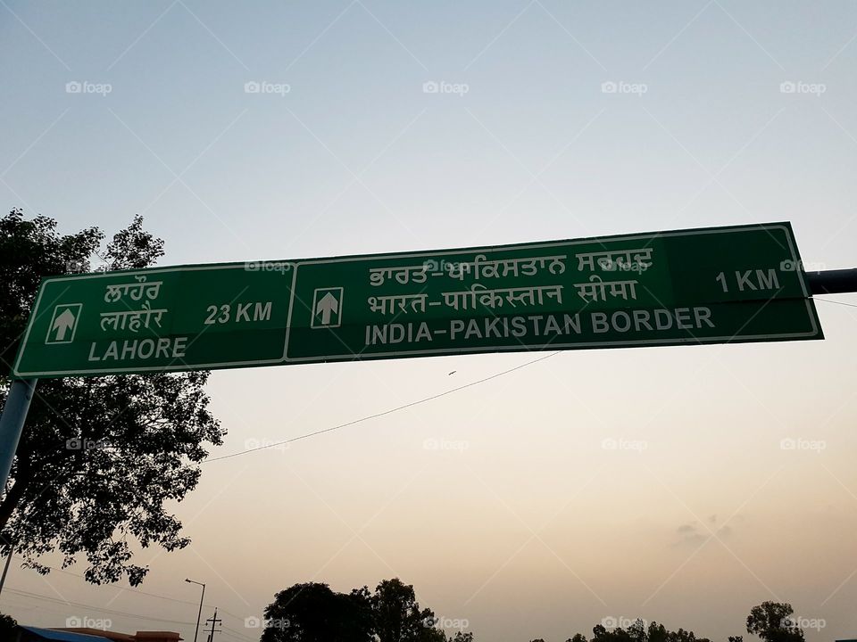 wagah border